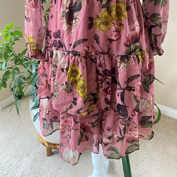 NWOT-Eliza J Floral Dress - Picture 2 of 14